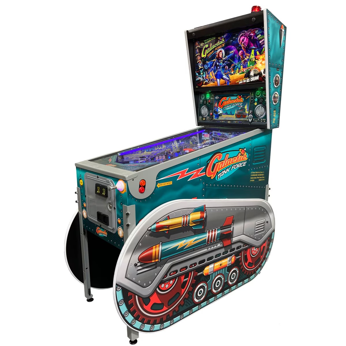 American Pinball Galactic Tank Force Pinball Machine - Limited Edition