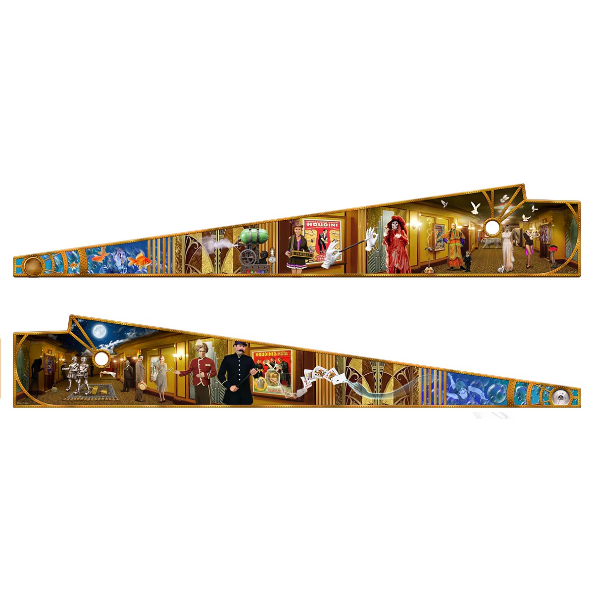 American Pinball Houdini Master of Mystery Pinball Machine - Deluxe Edition - Image 5