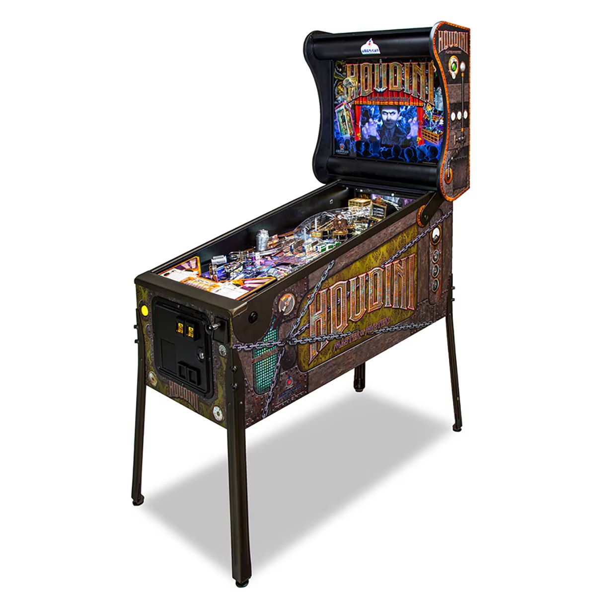 American Pinball Houdini Master of Mystery Pinball Machine - Deluxe Edition