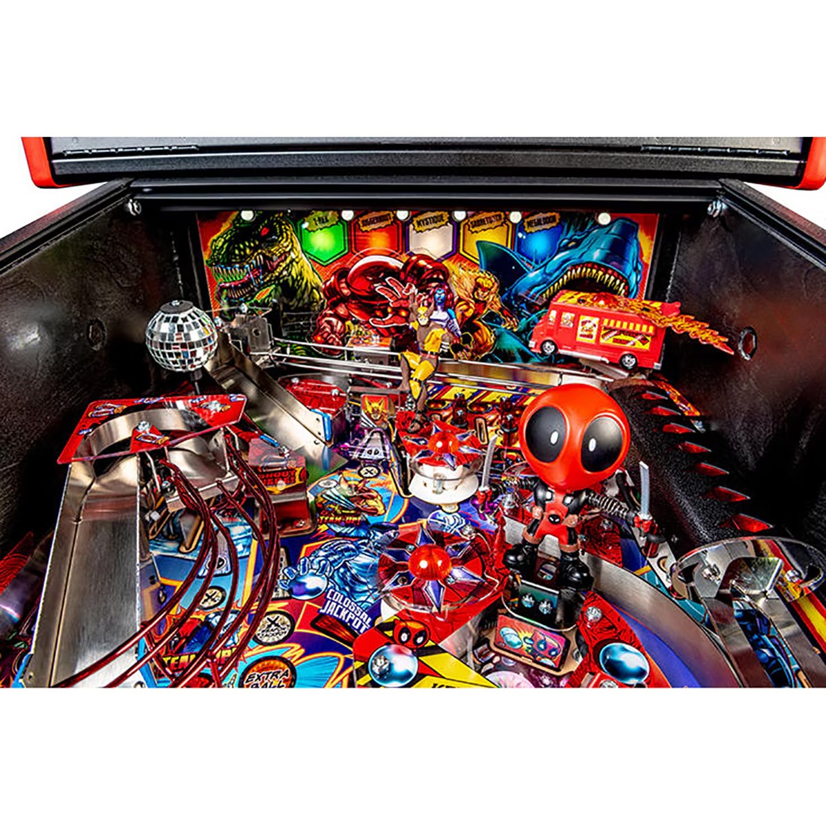 Stern Deadpool Premium Pinball Machine - Image 9