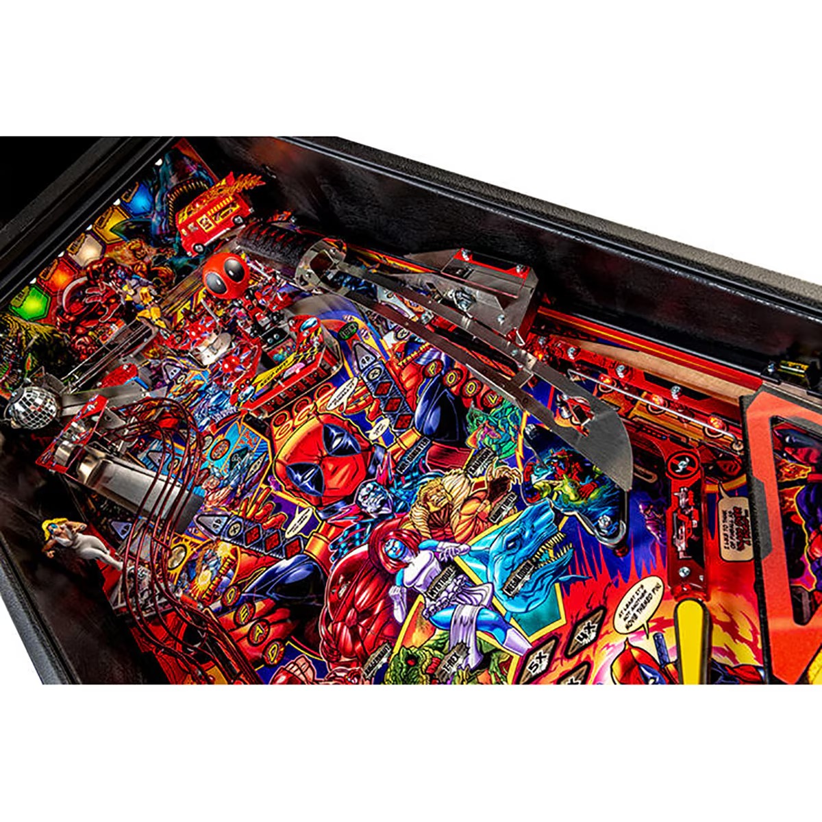 Stern Deadpool Premium Pinball Machine - Image 6