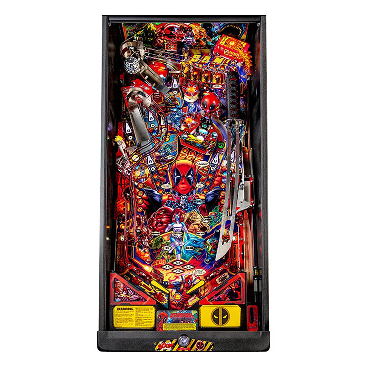 Stern Deadpool Premium Pinball Machine - Image 5