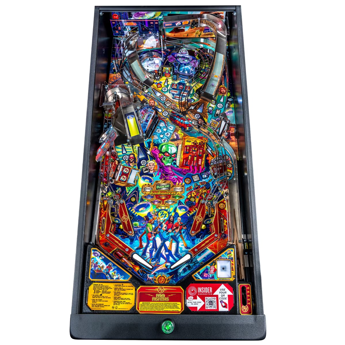 Stern Foo Fighters Pinball Machine - Pro - Image 12
