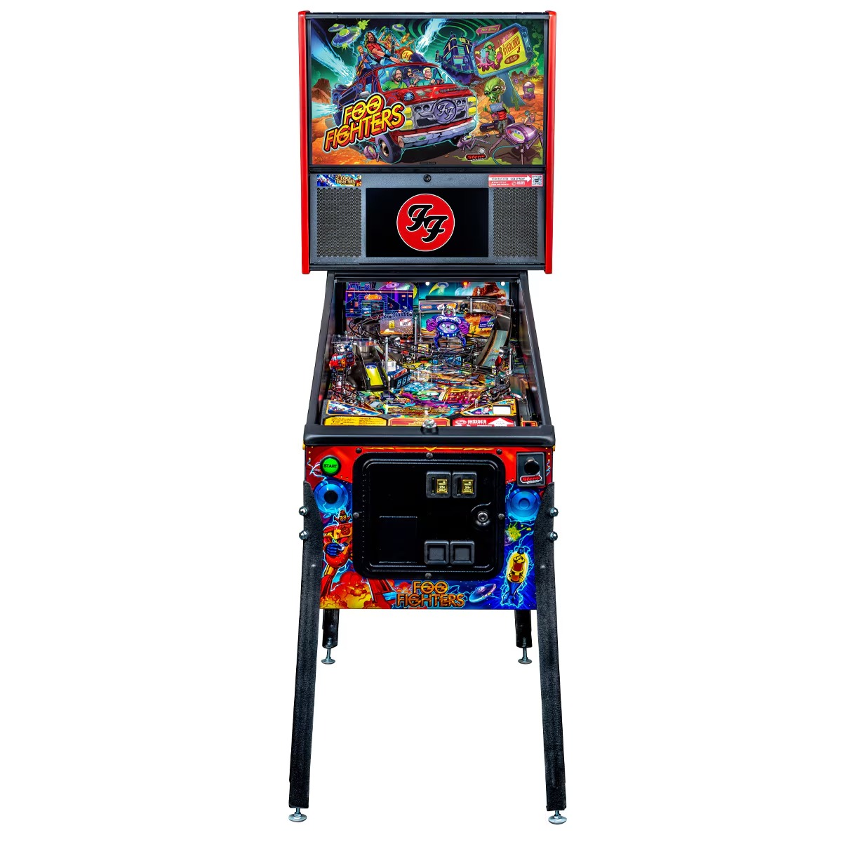 Stern Foo Fighters Pinball Machine - Pro