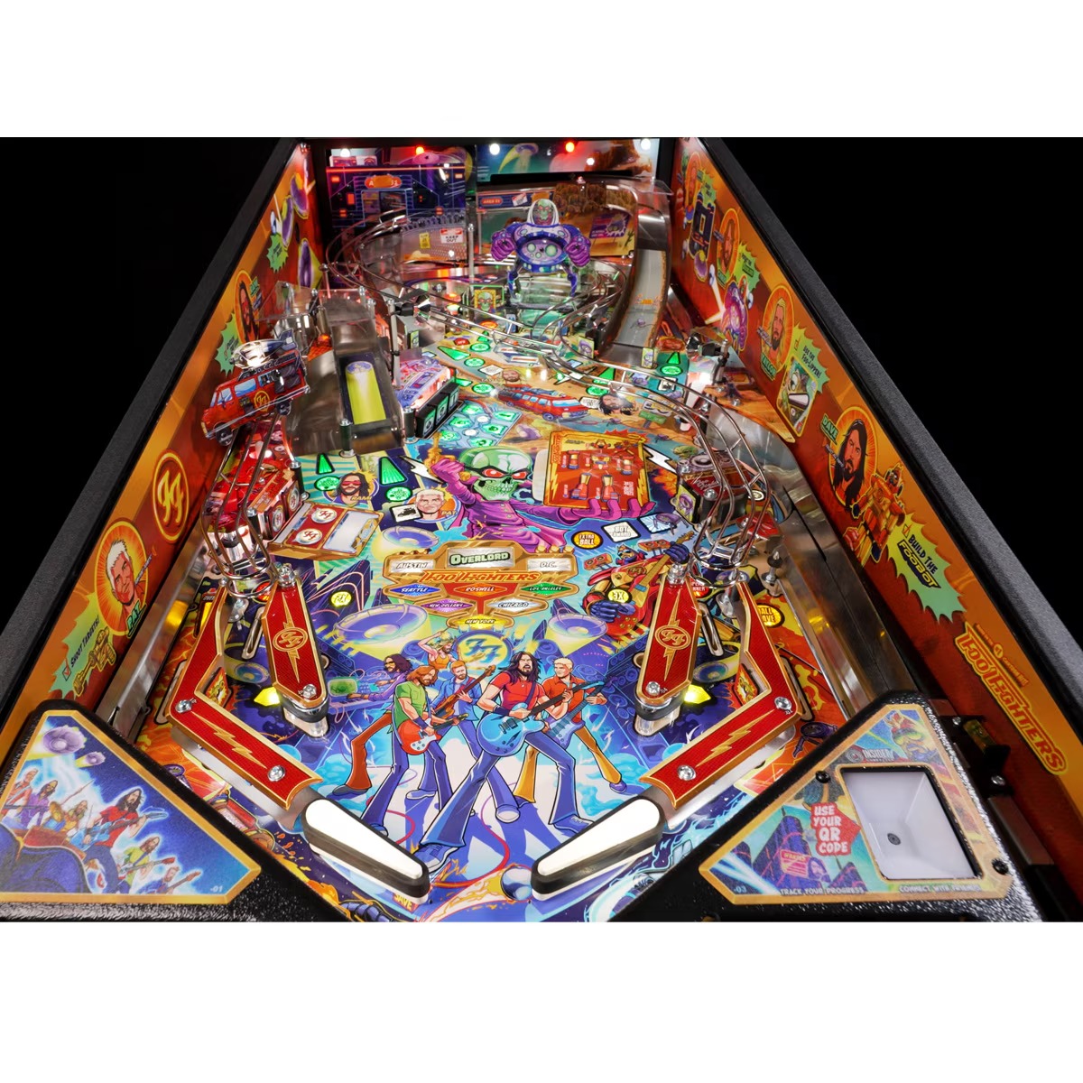 Stern Foo Fighters Pinball Machine - Pro - Image 7