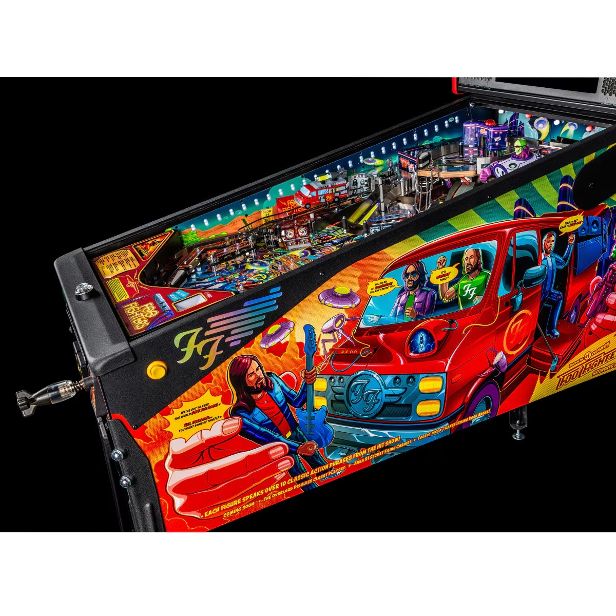 Stern Foo Fighters Pinball Machine - Pro - Image 17