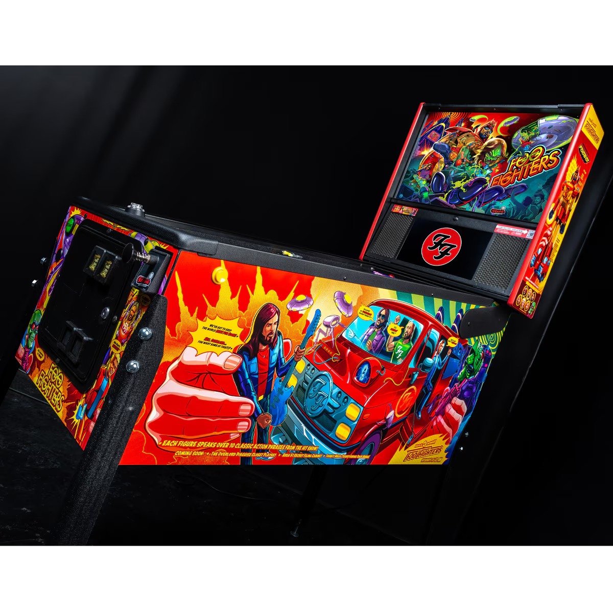 Stern Foo Fighters Premium Pinball Machine - Image 9