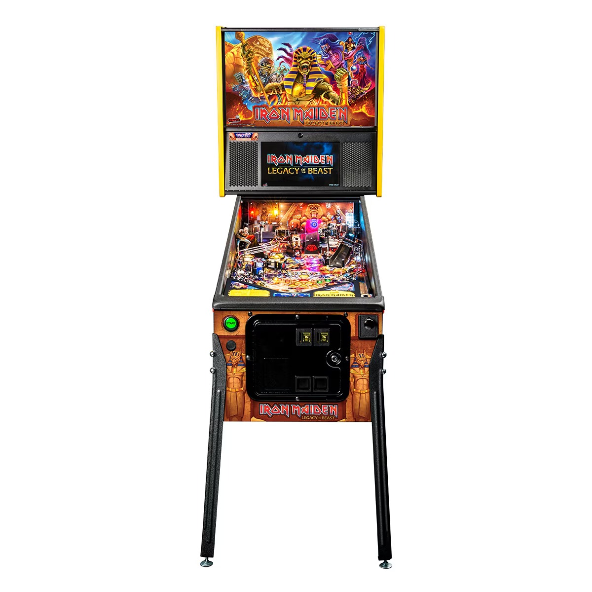 Stern Iron Maiden Premium Pinball Machine with Shaker Motor