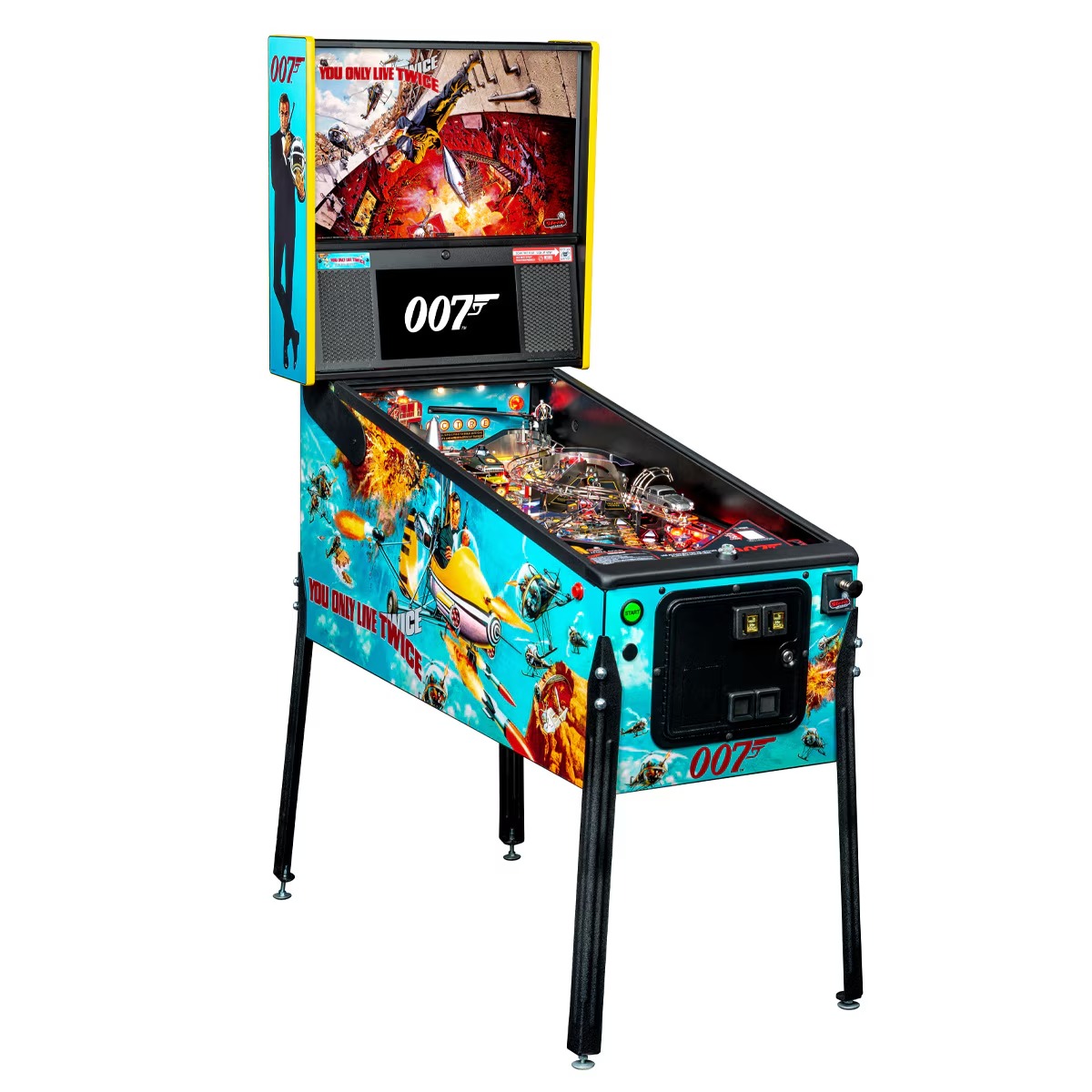 Stern James Bond 007 You Only Live Twice Premium Pinball Machine - Image 7