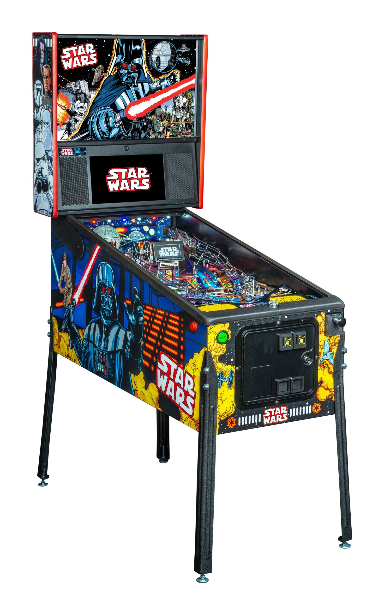 Stern Star Wars Comic Art Premium Pinball Machine