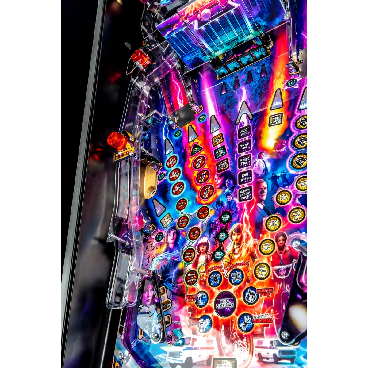 Stern Stranger Things Pro Pinball Machine with Installed Shaker Motor - Image 6