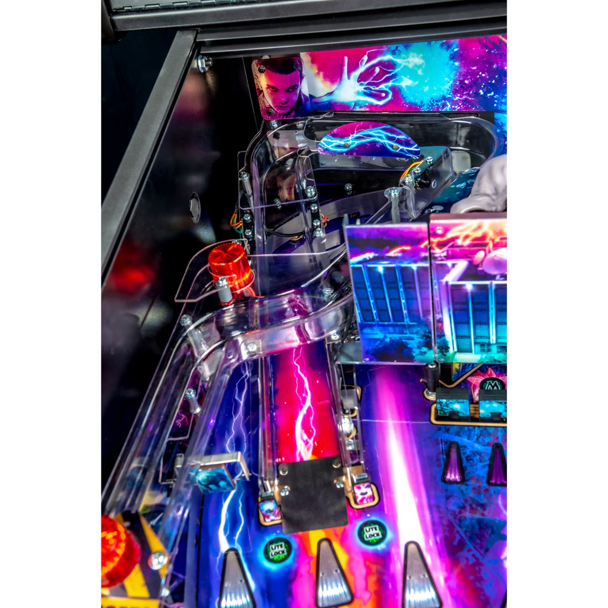 Stern Stranger Things Pro Pinball Machine with Installed Shaker Motor - Image 3