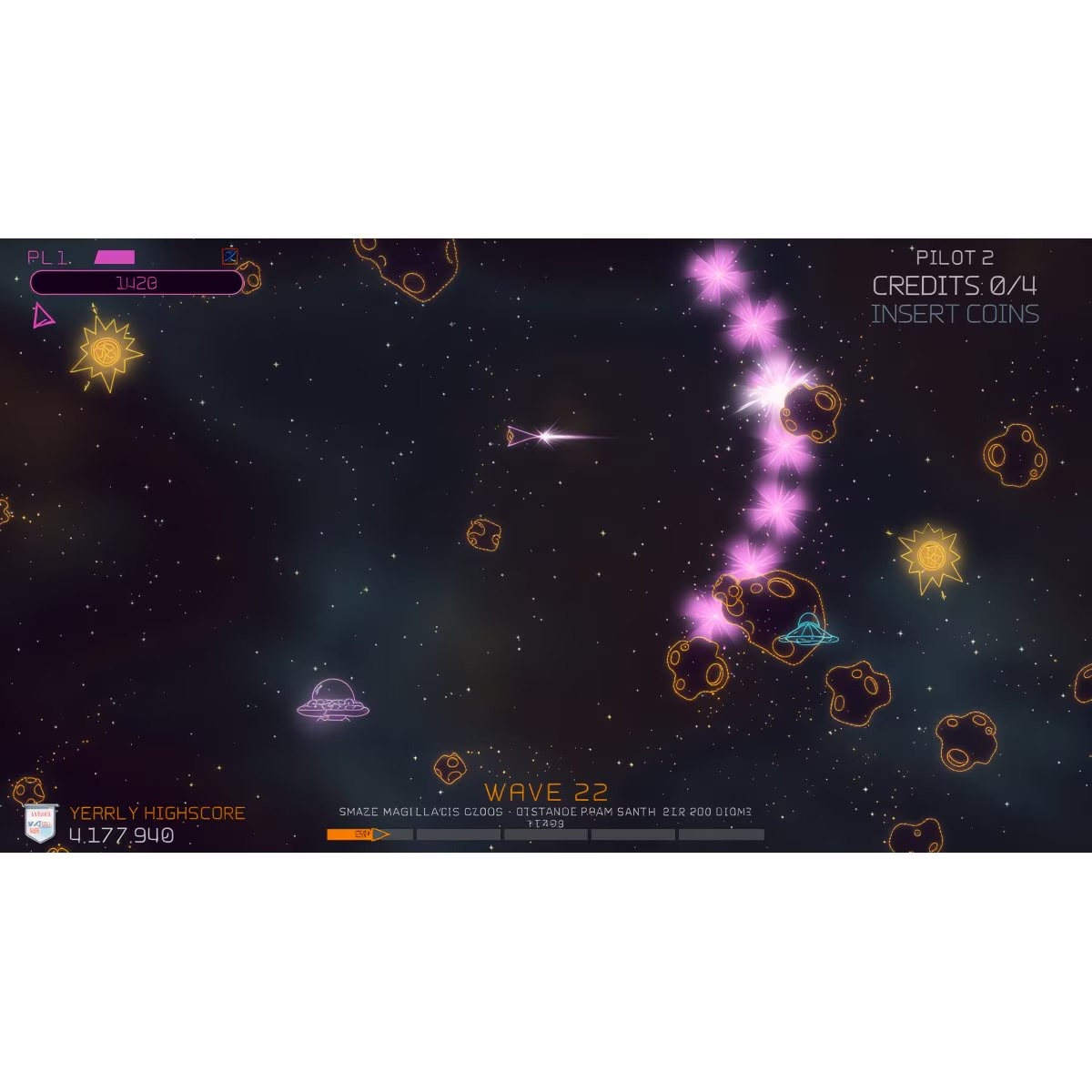 ALAN-1 Asteroids Recharged Pro Arcade Game - 2 Player - Image 6