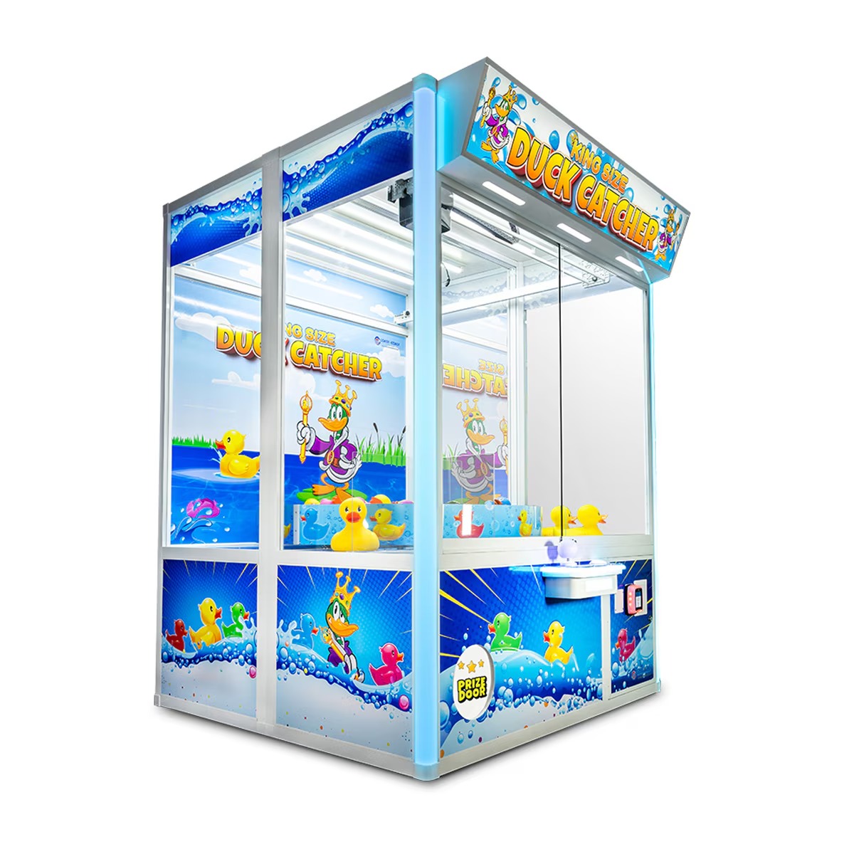 Coast to Coast King Size Duck Catcher Crane Claw Arcade Machine with 1200 FREE Ducks - Image 3