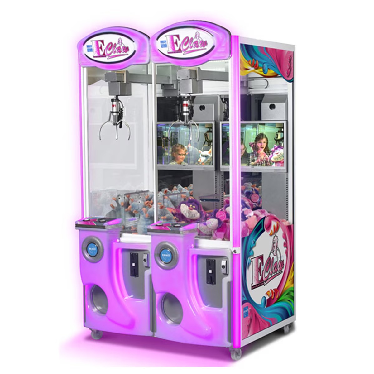 Elaut E-Claw 600 Crane Machine Arcade Game - 2 Player