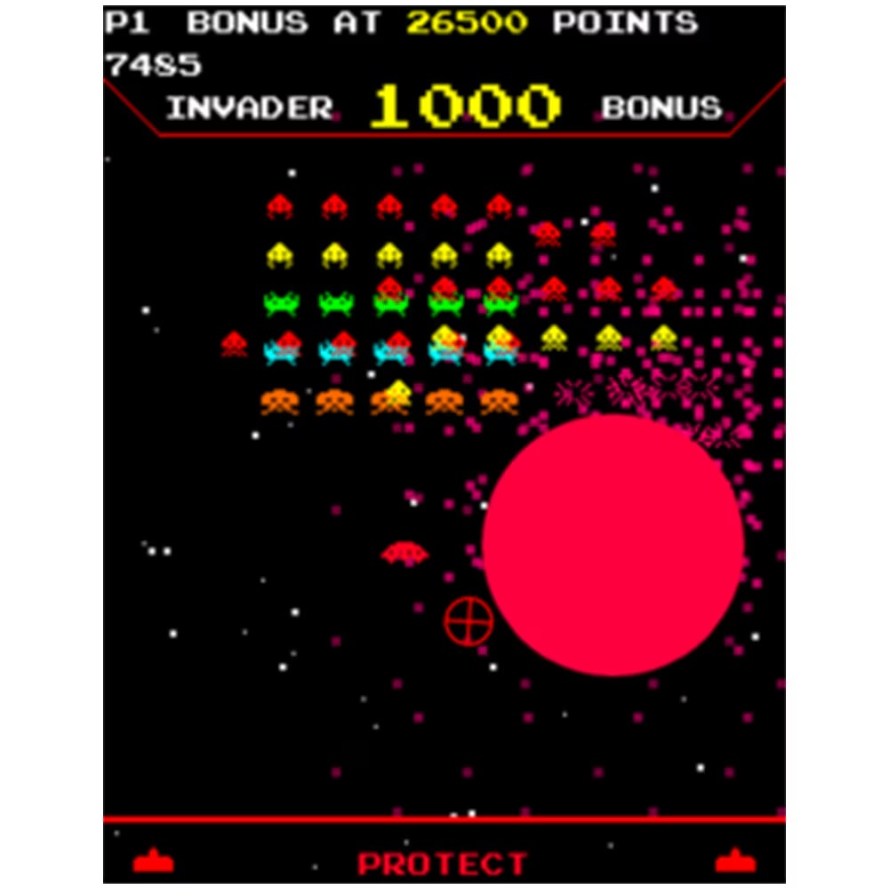 Space Invaders Frenzy Video Arcade Game