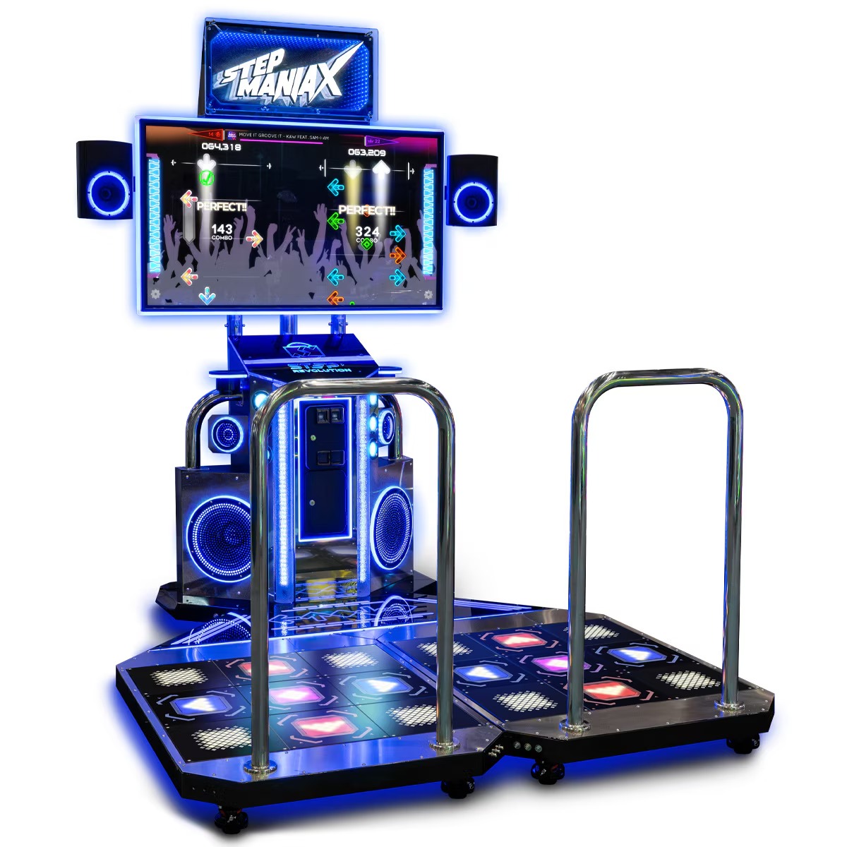 StepManiaX Arcade Dance Game – Dedicated Machine – 55″