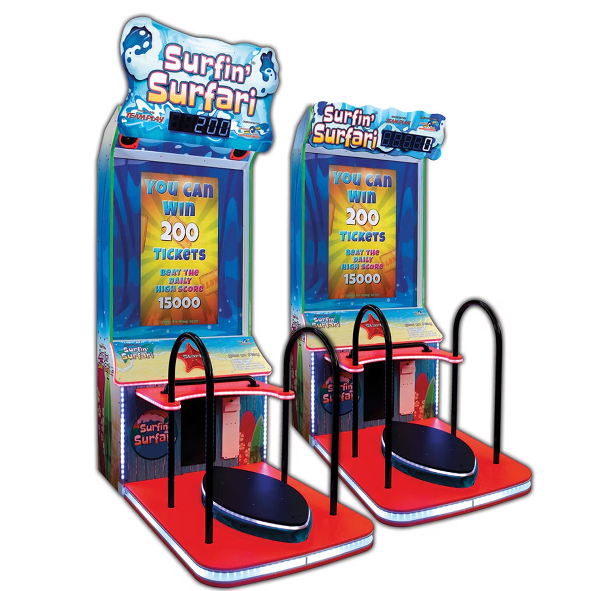 Surfin Safari Ticket Redemption Arcade Game – High Marquee