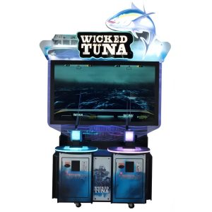 Unis Wicked Tuna Fishing Arcade Redemption Game - 2 Player